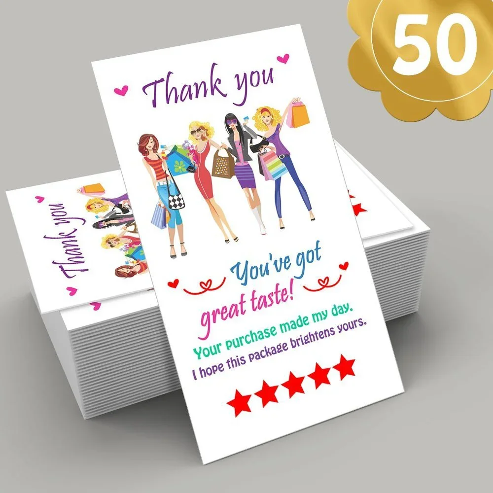 Thank you cards & Stickers